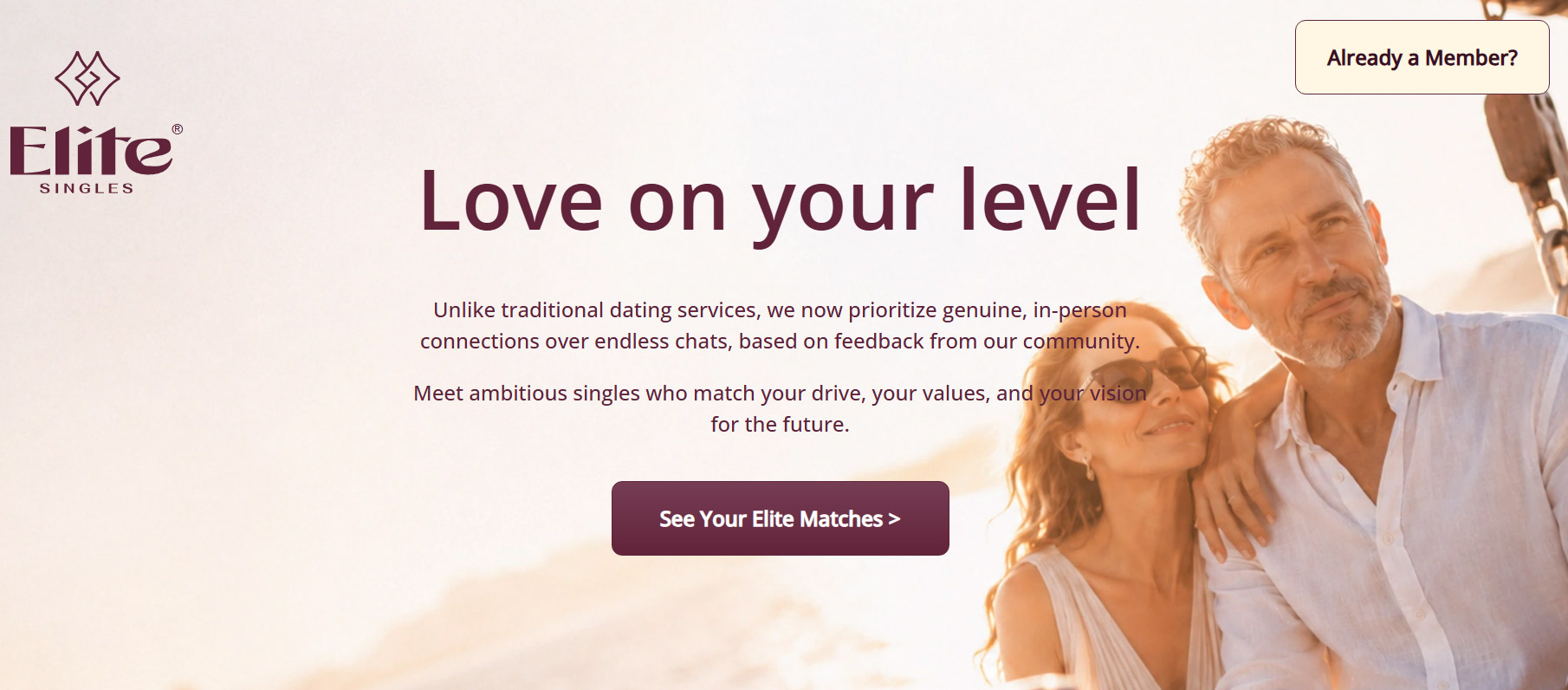 EliteSingles Screenshot